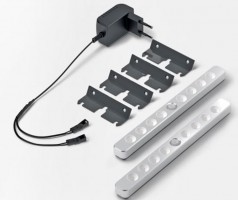 HAL LuckyLine LED set including motion sensors warm white