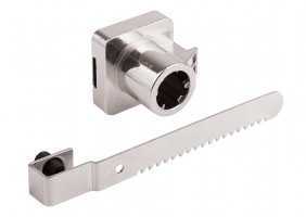 StrongLocks lock for glass sliding door for removable inserts, right