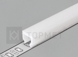 StrongLumio cover strip for HI8 profile clip-on white 4000mm