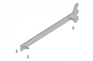 VERTIKO shlef holder central brown 500 sbottom mounting