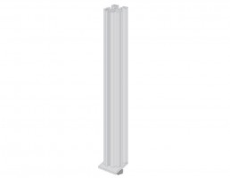 VERTIKO wall profile C7007 2650mm aluminium