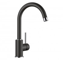 BLANCO 526145 Mida Tap black Silgranit-look