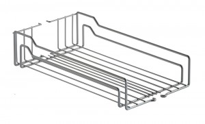 KES 235021 Dispensa full wire silver 450mm