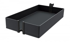 KES 236463 Dispensa basket ARENA pure 300mm bottom anthracite/sides anthracite