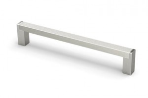 HETTICH 9208076 Handle BERMEO 205/192 mm imitation stainless steel