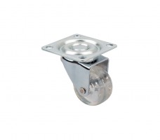 StrongCastors Castor TOP-E, diameter 35 mm, transparent clear, without brake