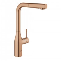 GROHE 30270DL0 Tap ESSENCE L-spout with dual shower brushed Warm Sunset