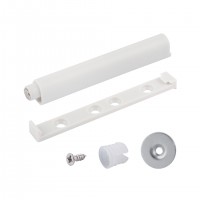 StrongHinges piston for handleless door opening with magnet and adapter white