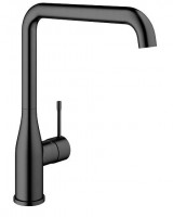 GROHE 30269AL0 Tap ESSENCE L-spout with aerator brushed Hard Graphite
