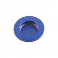 TULIP moulded handle Into blue plastic