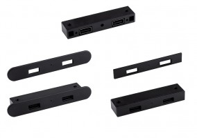 StrongPower USB charger, 2 x charging outputs, black