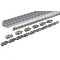 HETTICH 9278672 TopLine XL new set of guide profiles 2300 mm + clamps