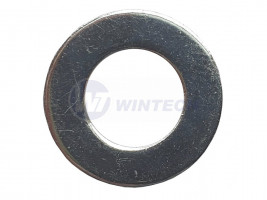 Precision washer M10 DIN 125 white zinc