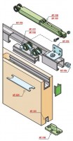 K-SISCO Silent FILO with damping 40kg