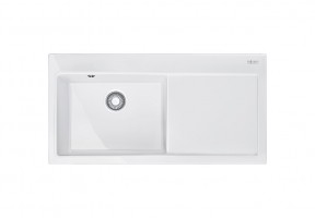 FRANKE Sink MTK 611-100/2 1000 x 510 Glacier drain right