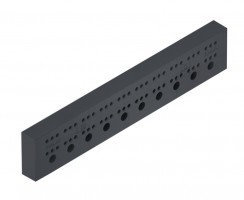 HETTICH 9269724 ArciTech spacer bar 25x350x67mm anthracite