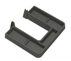 GOLLINUCCI Siphon protective collar for drawer under sink+compartments, h. 350