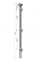 LEHMANN Tyč SVS3 Typ 3 (1+3 výška 500 mm)