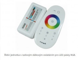 Remote control + receiver for LED RGB