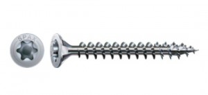 SPAX screw 4x16 countersunk head TXS, W, 4C MH