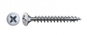 SPAX screw 4x16 raised countersunk head PZ, Ni, 4C MH (PANT)