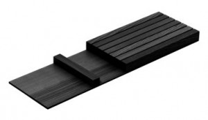 KES 009169 LiniQ sideboard knife holder 137x472 black