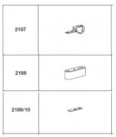 TERNO Magic set of lower carriages for the older version of the Magic fittings