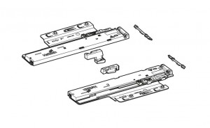 HETTICH 9257894 Quadro You mechanismus P2Os 270-350mm/10kg