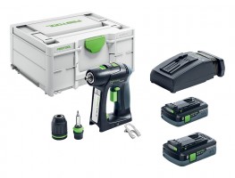 FESTOOL 576435 Aku šroubovák C 18 HPC4,0 I-Plus