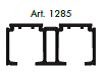 TERNO upper double rail aluminum 2m 1285/G