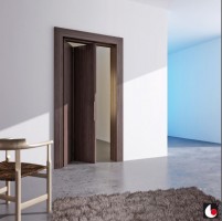TERNO set for folding interior doors for 2 leaves/30kg folding curtains