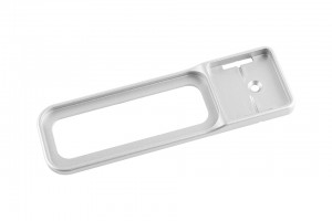 LEHMANN Dial frame for combination locks, matt chrome (lacquered plastic)