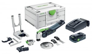 FESTOOL 576593 Cordless oscillating tool VECTURO OSC 18 HPC4,0 EI-Set