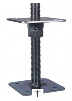 TK-pillar flange 110x110 - 200mm 2xM24 nut