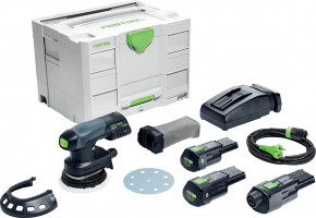 FESTOOL 575712 Akumulátorová excentrická bruska ETSC 125 Li 3,1 I-Set