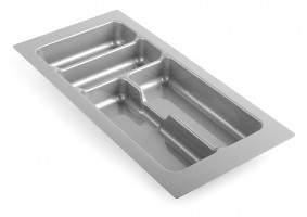 StrongIn Cutlery tray 30/490 (235 x 490 mm) silver metallic