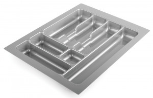 StrongIn Cutlery tray 45/490 (385 x 490 mm) silver metallic