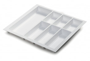 K-StrongMax89/500mm white+cutlery tray ClassicoKristall60(522x474)mm grain.white