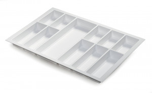 K-StrongMax89/500mm white+cutlery tray ClassicoKristall80(722x474)mm grain.white