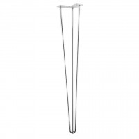 STRONG table leg wire 710 mm, chrome