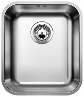 BLANCO 518199 Sink SUPRA 340-U brushed stainless steel without handle