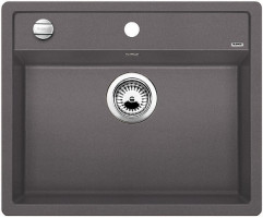 BLANCO 518850 Sink Dalago 6 gray rock with Silgranit PuraDur eccentric