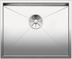 BLANCO 521589 Sink Zerox 500-U stainless steel InFino silk gloss without handle