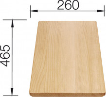 BLANCO 225685 Accessories chopping board wooden 465 x 260 mm