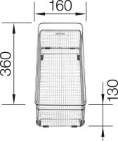 BLANCO 223297 Accessories multipurpose basket for dishes