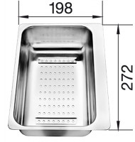 BLANCO 217796 Accessories bowl stainless steel for Metra 6 S