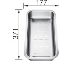 BLANCO 226189 Stainless steel multipurpose bowl accessory for Zenar, Dalago
