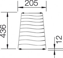 BLANCO 229234 Accessories drain grid Elon XL 6 S