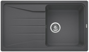 BLANCO 519663 Sink Sona 45 S gray rock without eccentric Silgranit PuraDur