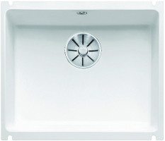 BLANCO 523733 Sink Subline 500-U bright white InFino manual PuraPlus